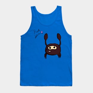 Red Spycrab Fuck You Tank Top